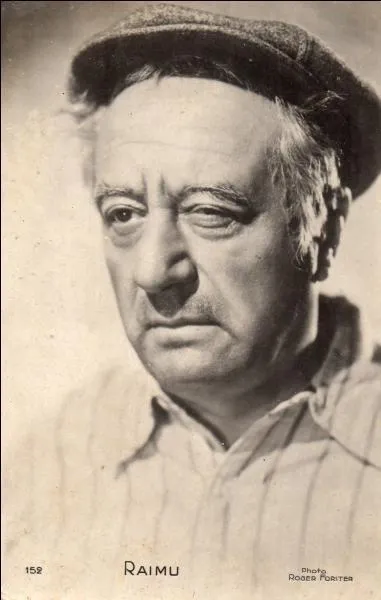 Raimu, l'inoubliable interprte de la trilogie de Pagnol.
