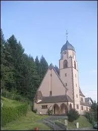 Voici l'glise du village de Philippsbourg. Orthographi de cette faon, le village se situe...