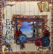 Quelle technique est utilise pour conserver ses vues de vacances de manire ludique et artistique ?