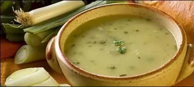 Et pour ce soir, je vous mitonne un potage avec mes poireaux du jardin :