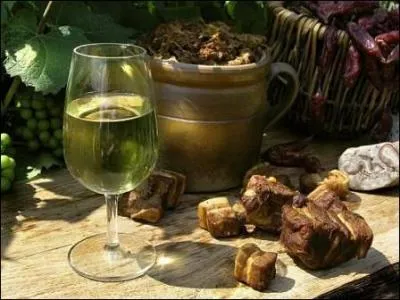 Nous allons goter un vin blanc produit en Indre et Loire :