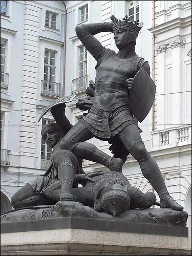 O peut-on voir la statue le reprsentant ?