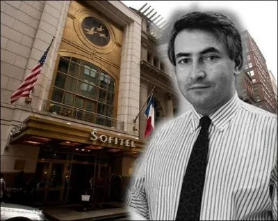 Son itinraire politique s'est achev un joli matin de mai devant cet htel new-yorkais ...