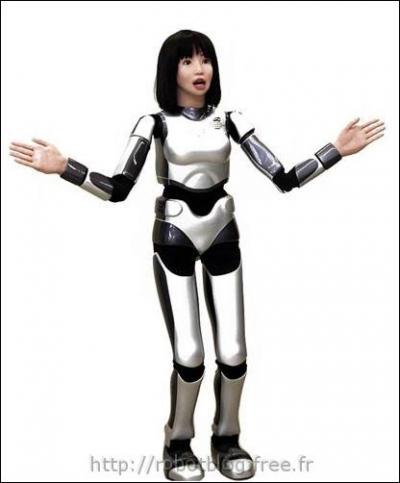 Gaia est un robot humanode.
