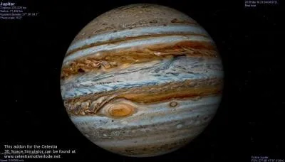 C'est sur Jupiter qu'il y a les plus fortes temptes avec des vents de 800 km heure.
