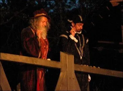 Lonard de Vinci et Franois Ier, grands amis, culminaient tous les deux  plus d'1, 90 m.