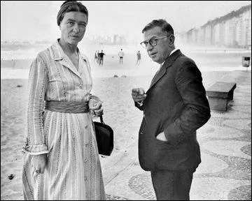 De qui Simone de Beauvoir fut-elle la compagne ?