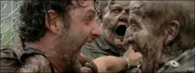 Qui vient sauver Rick qui est en mauvaise posture ?