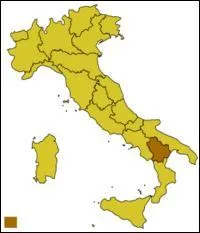 Rgion du sud de l'Italie, aussi nomme Basilicate :