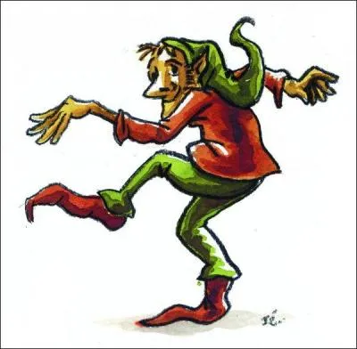 Tiens, une crature de la fort; j'ai oubli son nom. C'est quoi dj ?