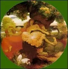 Quelle crature gigantesque  100 ttes gardait les pommes d'or du jardin des Hesprides ?