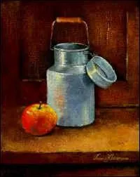 J'en ai profit pour acheter un grand pot de ------, bien crmeux.