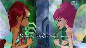 Quelle gemme permet  Layla et Tecna de redevenir normaux ?