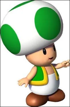 Quel est le nom de ce petit champignon vert ?