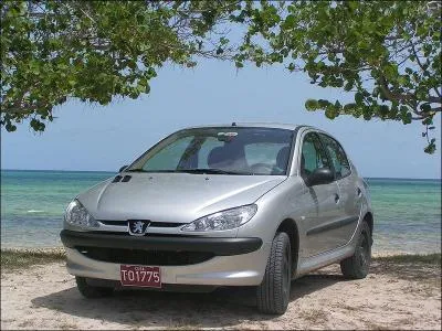En quelle anne la Peugeot 206 a t vendue en France ?