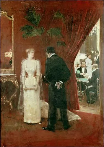 Qui a peint La conversation prive ?