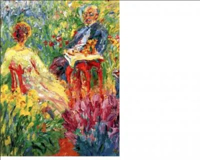 Qui a peint Conversation dans le jardin ?