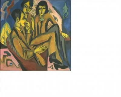 Qui a peint Conversation d'artistes ?