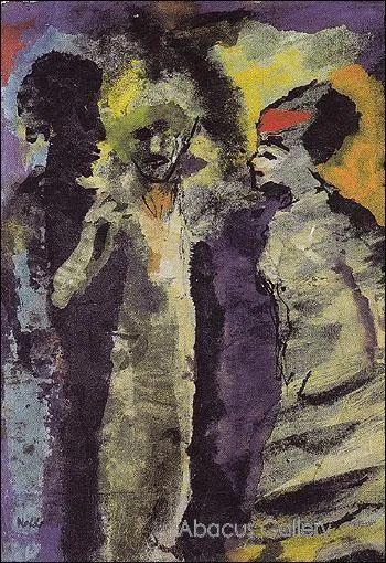 Qui a peint Conversation avec les ombres ?