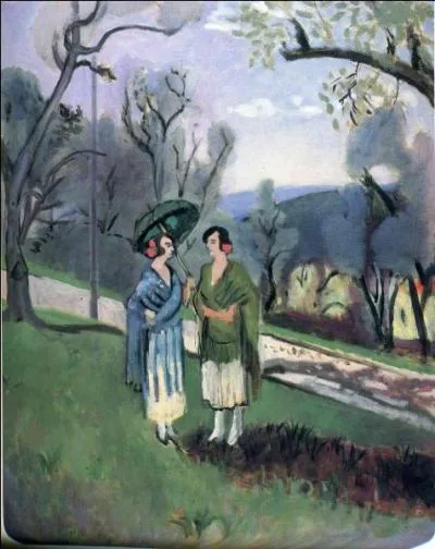 Qui a peint Conversation sous un olivier ?