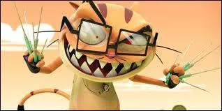 Sur qui Mr Chat s'nerve-t-il ?