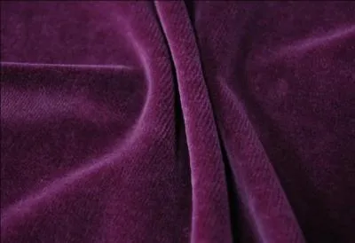 Quelle est la traduction anglaise de ce terme :  velours  ?