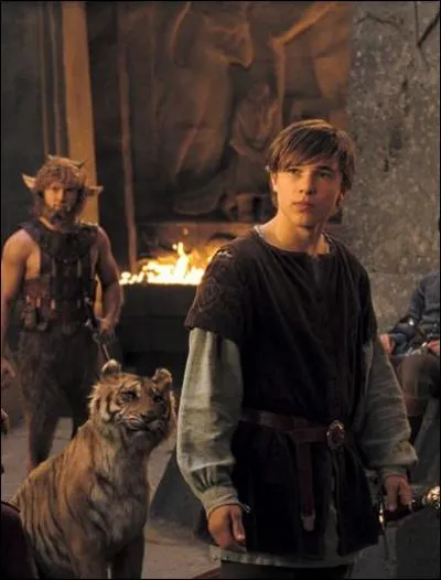 Sur cette image l'acteur anglais Willaim Moseley, quel tome de Narnia?