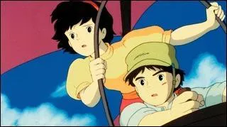 Quel personnage Sheeta et Pazu rencontrent-ils dans la mine ?