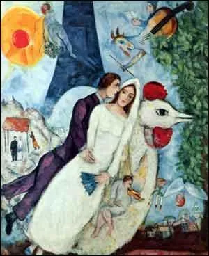 Qui a peint Les maris de la Tour Eiffel ?