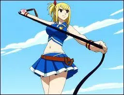 On voit Lucy Heartfilia dans l'anim clbre intitul 'Fairy Tail'.
