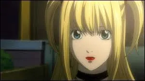 Cette fille nomme Amane Misa est dans l'anim 'Death Note'.