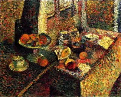 Qui a peint Buffet et table ?