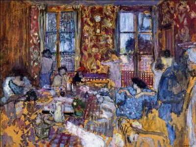 Qui a peint Le djeuner  Villerville ?