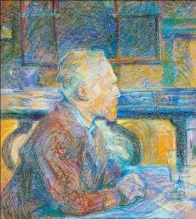 Qui a peint ce portrait de Vincent van Gogh  table ?