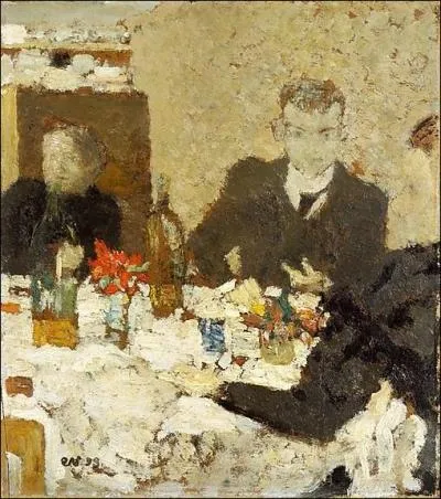 Qui a peint Intrieur  la table  ouvrage ?