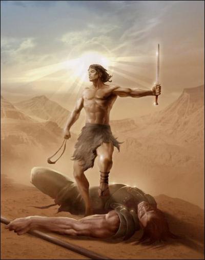 Quand la srie parodie La Bible, qui sont David et Goliath ?