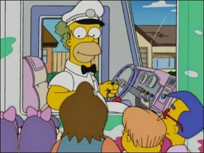 Dans l'pisode o Homer devient vendeur de glaces, qu'est-ce que Marge lui construit pour prouver son amour ?