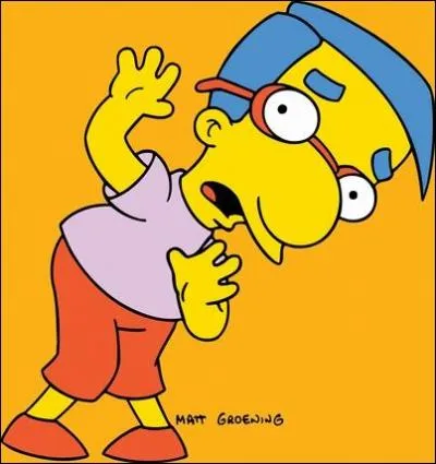 Comment se nomme ce personnage ? Le pote  de Bart...