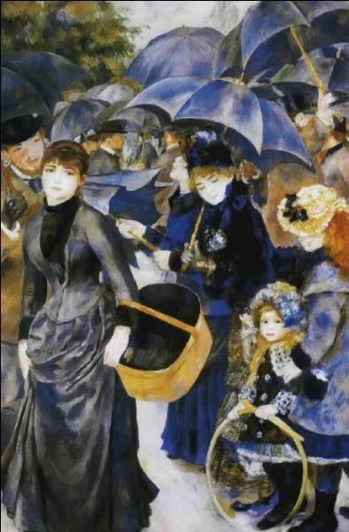 Qui a peint Les parapluies ?