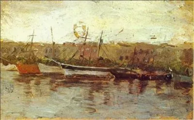 Qui a peint Vue du bateau ?