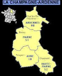 Quelle ville ne se situe pas dans la rgion sur la carte ?