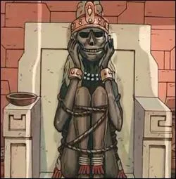 Comment s'appelle la momie dans Les 7 boules de cristal ?