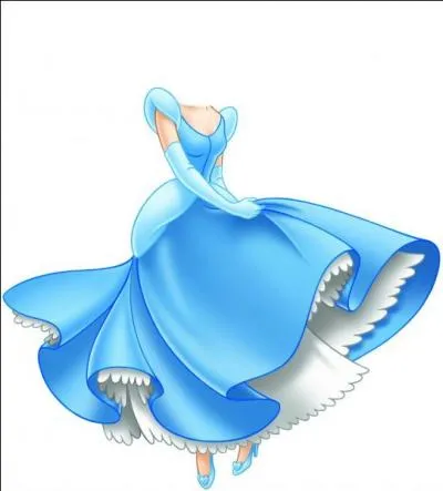 Sa robe bleue et ses magnifiques chaussures, qui est-elle ?