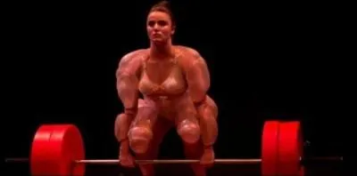 Bah Schwarzenegger, tu lui mets une boucle d'oreilles, c'est la mre  Manu, hein !