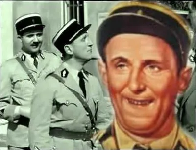 Un gendarme doit avoir de trs bons pieds, mais c'est pas tout... Dans quel film cet inoubliable acteur nous interprte-t-il   la tactique du gendarme   ?