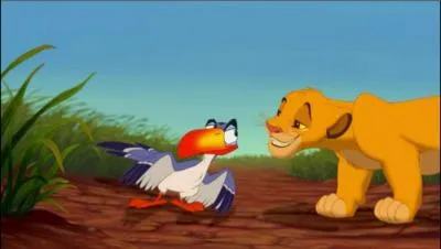 Comment Simba surnomme-t-il Zazu ?