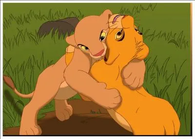 Quand ils sont petits, o Nala et Simba partent-ils s'aventurer sur les conseils du peu recommandable Scar ?