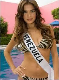 Donnez-moi le nom de la capitale du pays reprsent par cette sublime jeune femme :