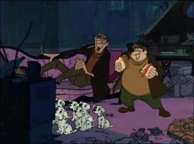 Quelle mission regardent Jasper et Horace dans la pice o les dalmatiens sont retenus prisonniers ?