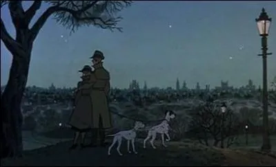 O le Grand Danois, qui a des nouvelles concernant la disparition des chiots, attend-il Pongo et Perdita ?